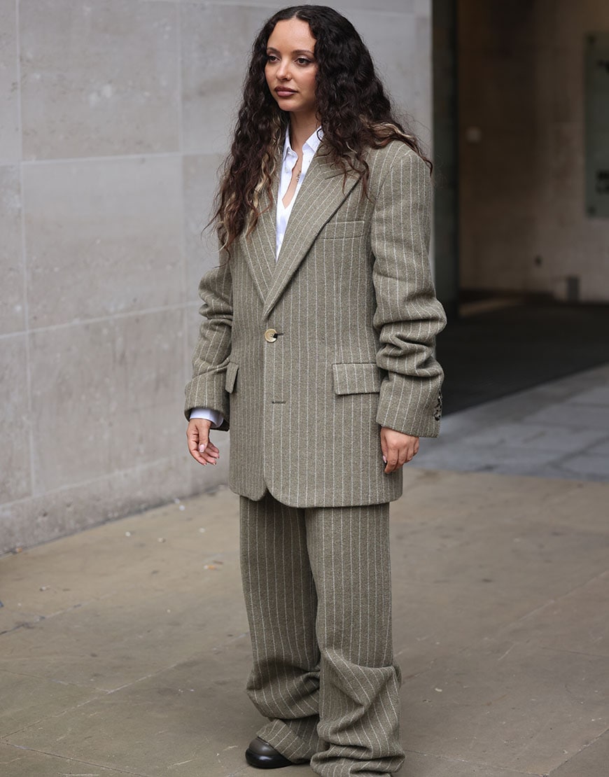 Jade Thirlwall wearing a tailored suit | ASOS Style Feed