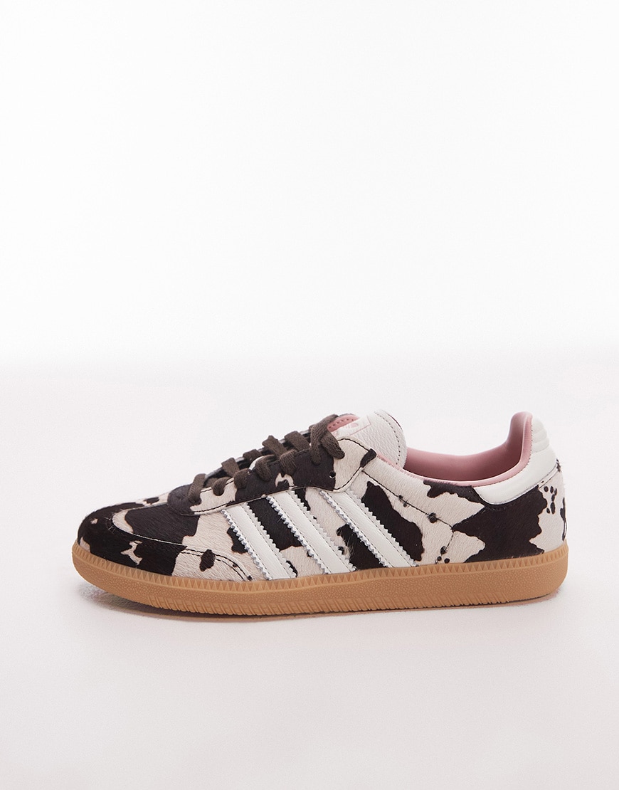 adidas | ASOS cow print samba