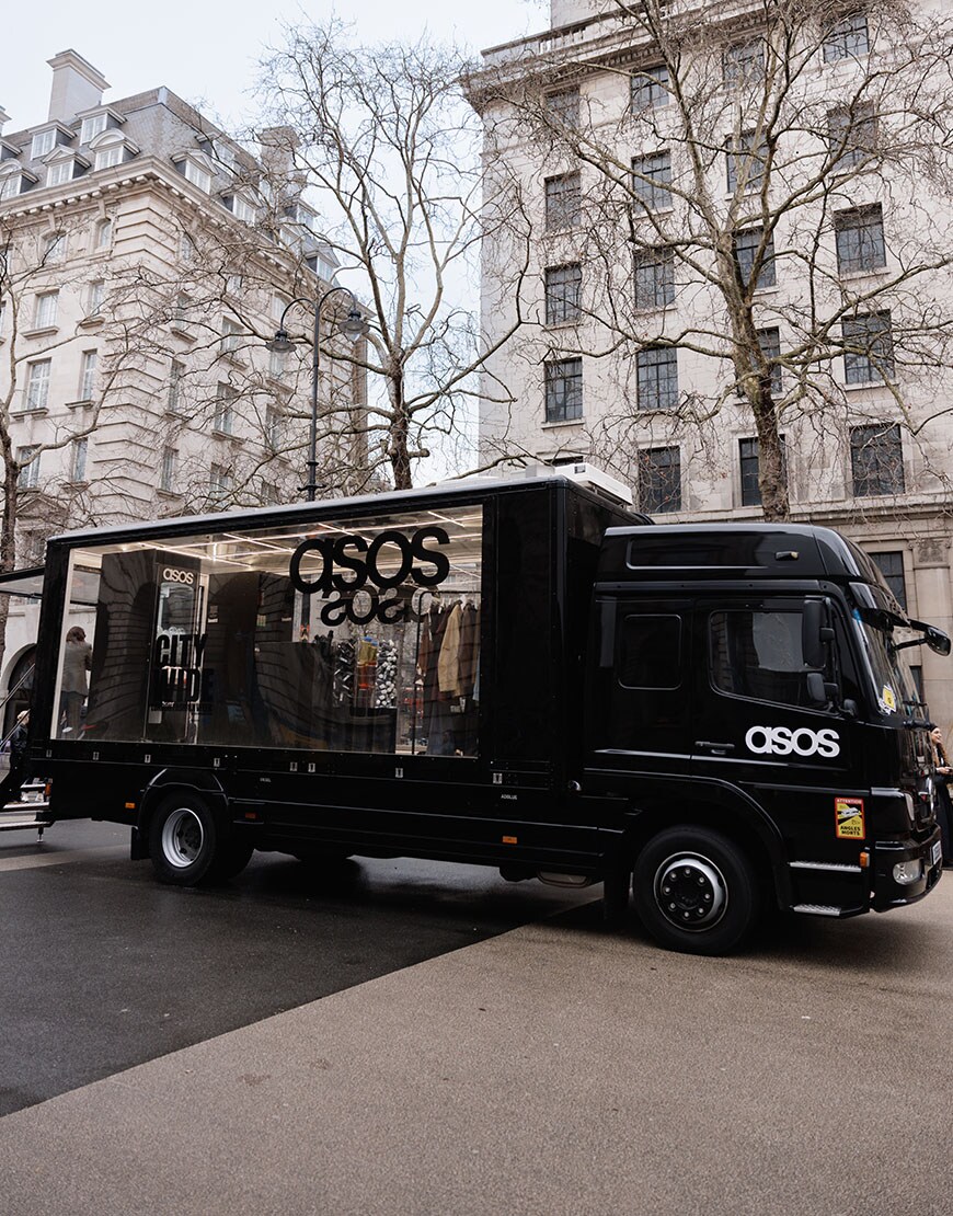 LFW ASOS truck | ASOS Style Feed