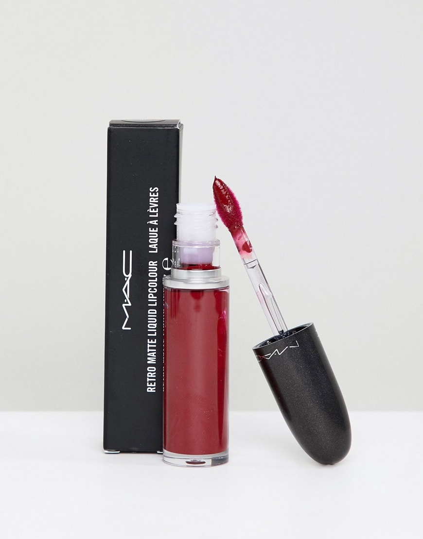 MAC red liquid lip colour