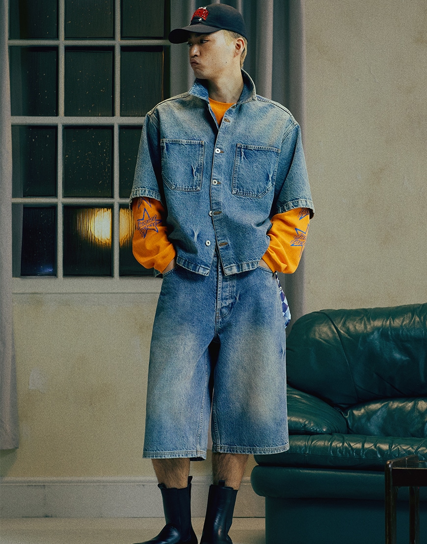 Model wearing jorts | ASOS Style Feed