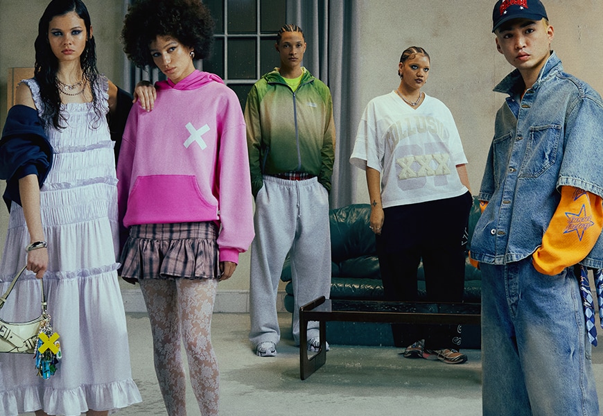 Models wearing COLLUSION | ASOS Style Feed