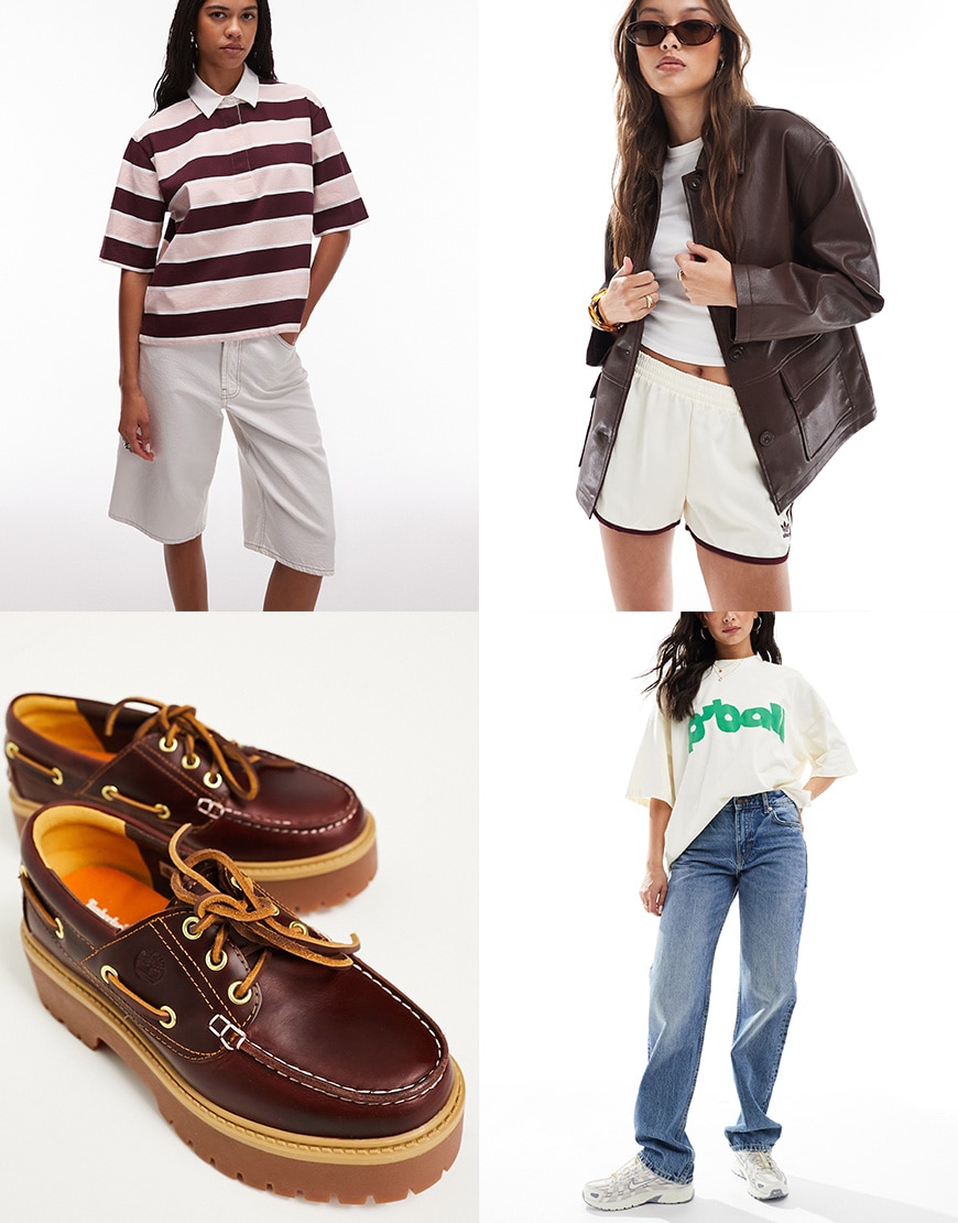 Rugby top and jeans outfit | ASOS Style Feed