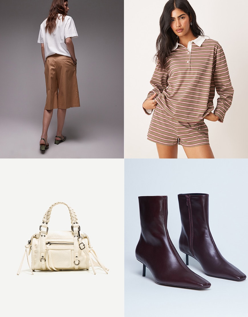 Collage of models wearing ASOS