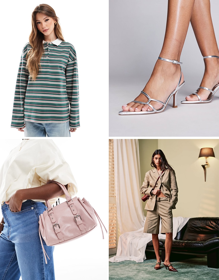 Collage of models wearing ASOS