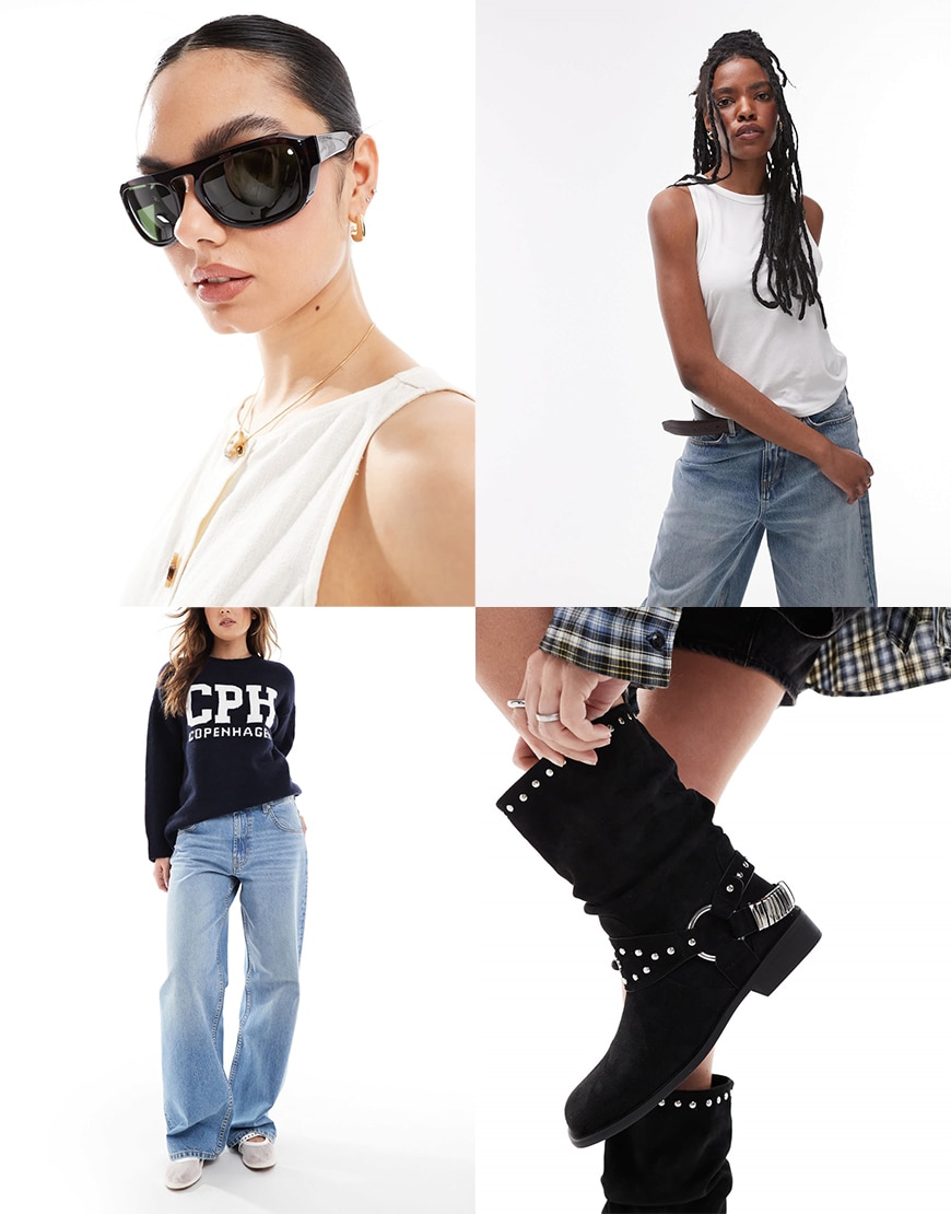 Collage of models wearing ASOS | ASOS Style Feed