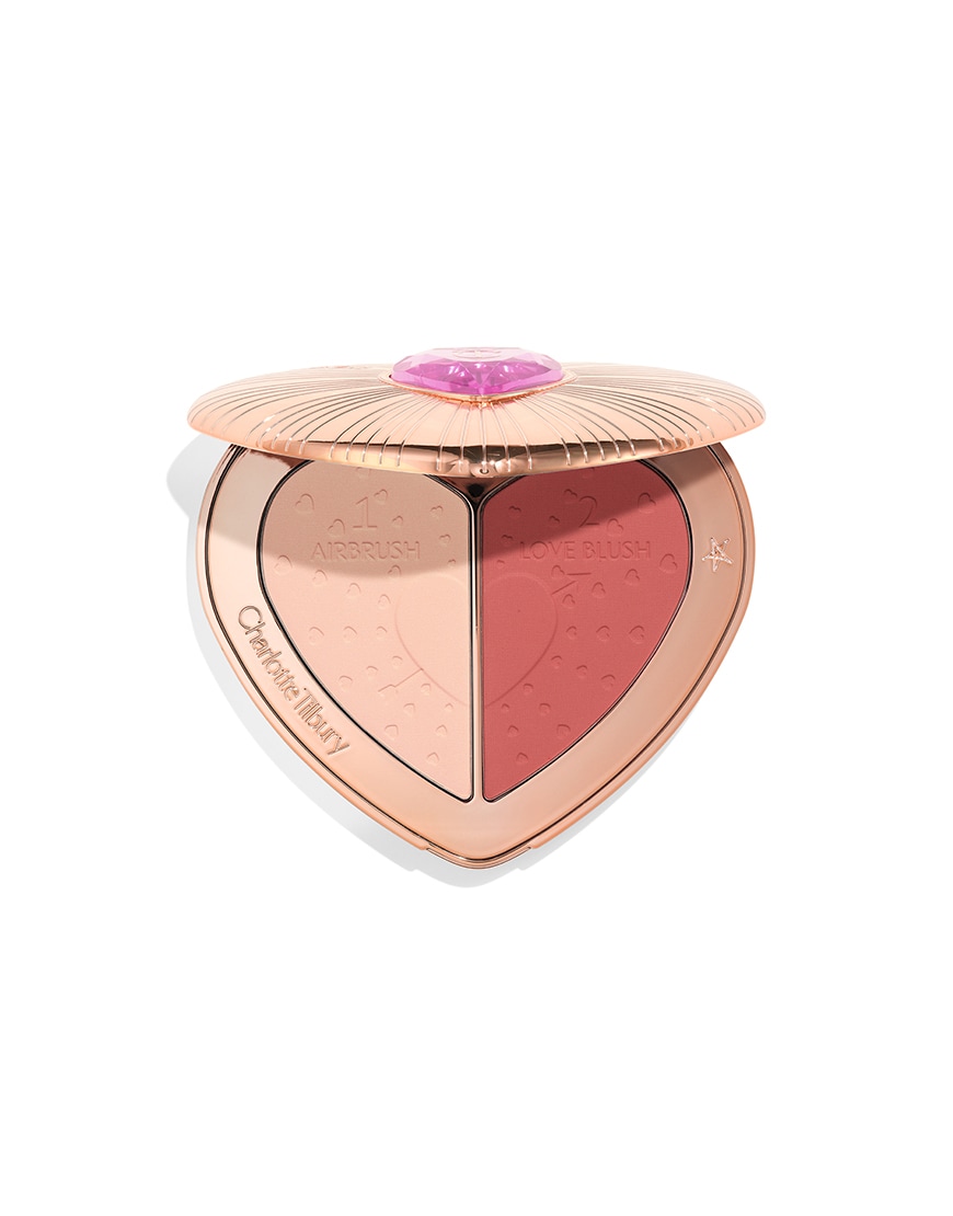 Charlotte Tilbury Beauty Soulmates Face Palette - Pillow Talk Flawless Peach