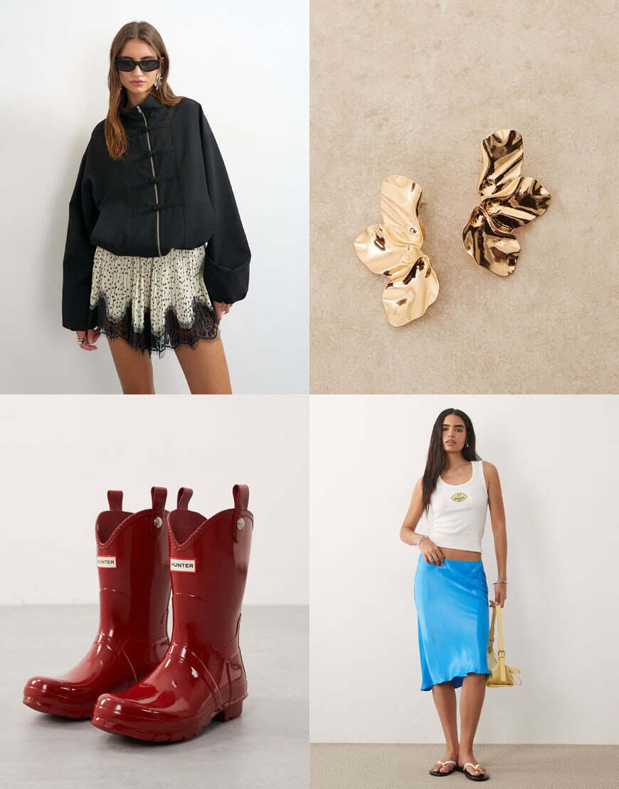 Collage of woman wearing ASOS | ASOS Style Feed