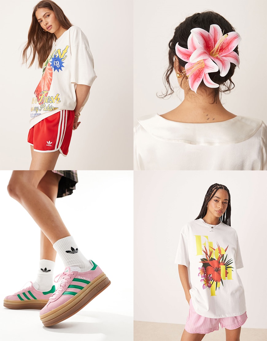 Collage of models wearing ASOS | ASOS Style Feed
