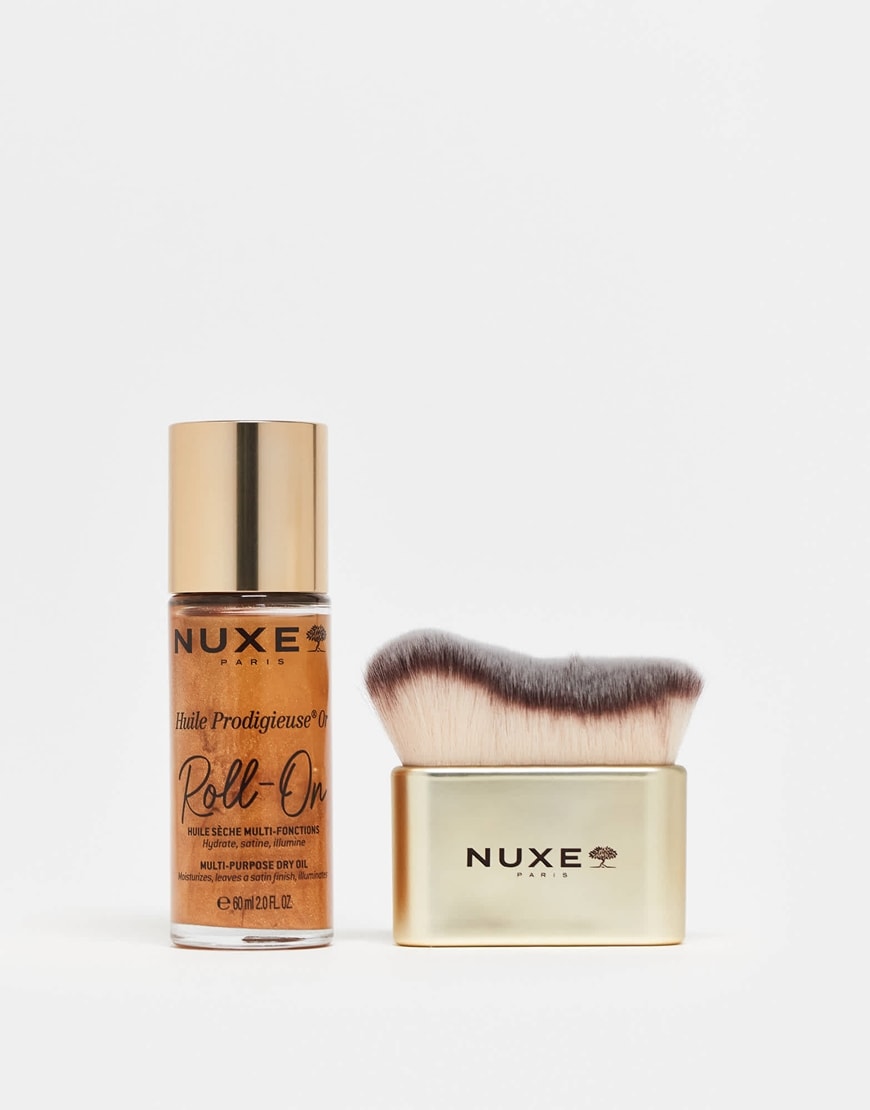 NUXE X ASOS Exclusive Lmited Edition Huile Prodigieuse Roll On - Golden Shimmer Duo | ASOS Style Feed