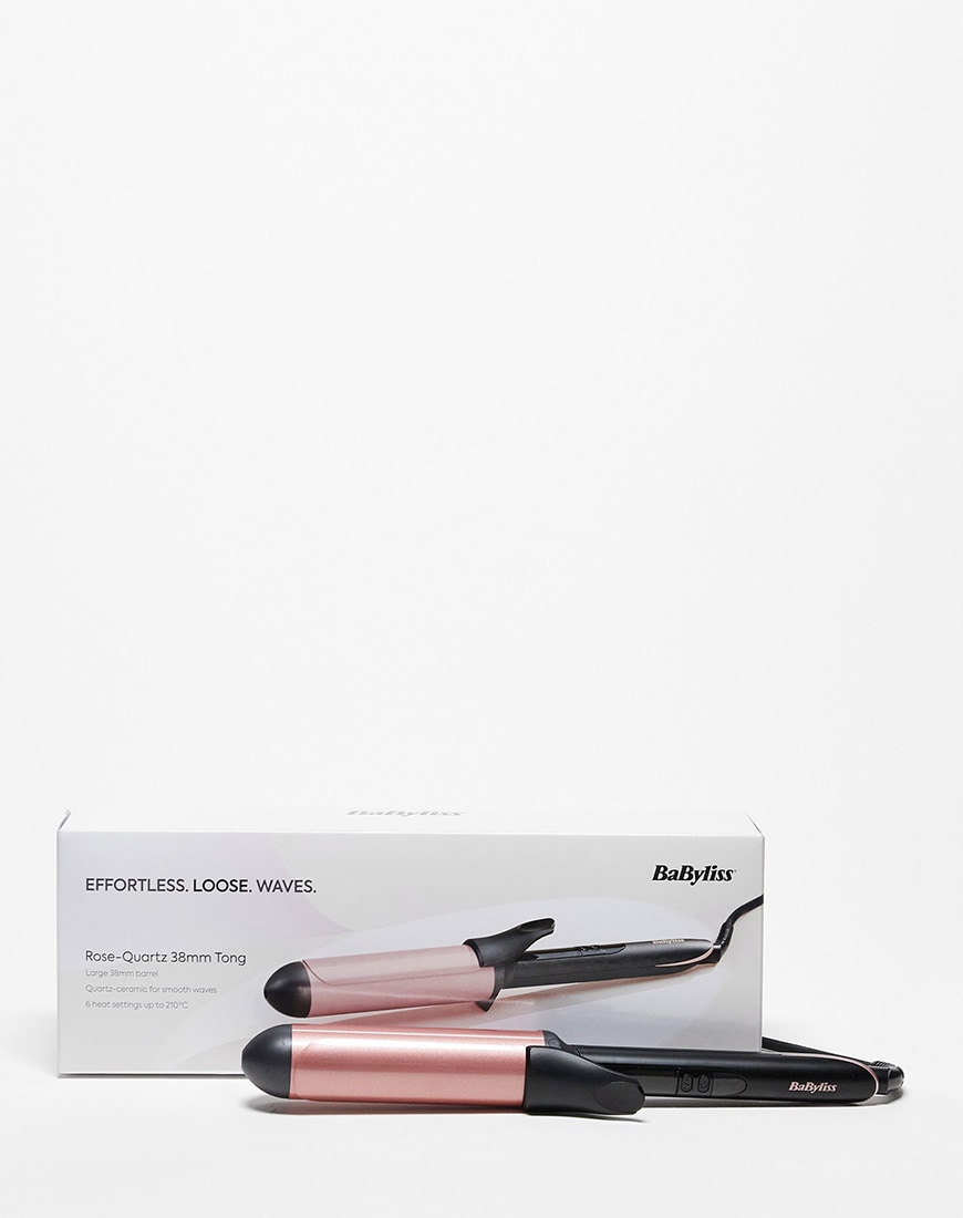 BaByliss Rose Quartz Waving Tong | ASOS Style Feed