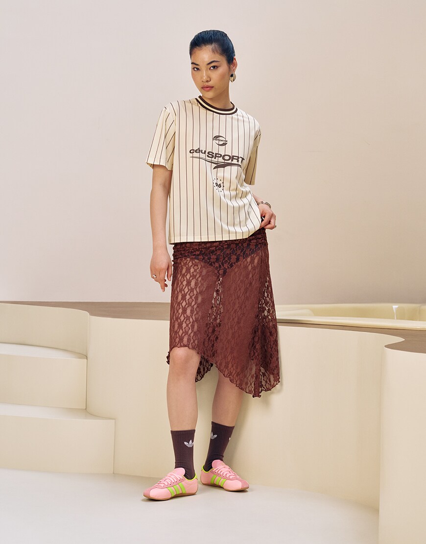 adidas Originals Tokyo trainers in pink and green | ASOS Style Feed