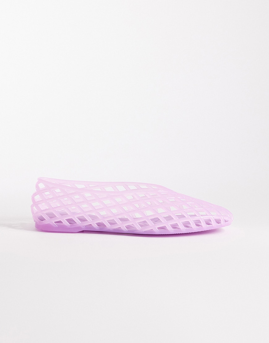 lilac jelly shoes|ASOS Style Feed