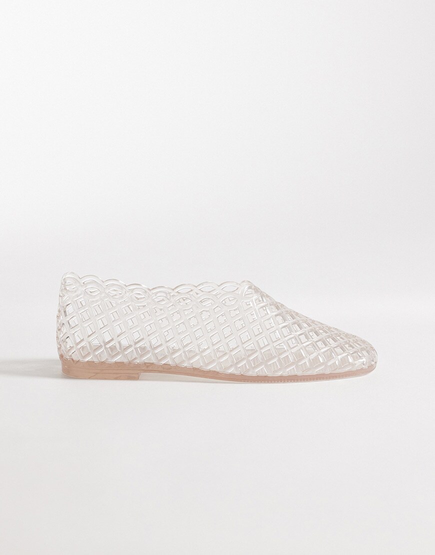 clear jelly shoes|ASOS Style Feed