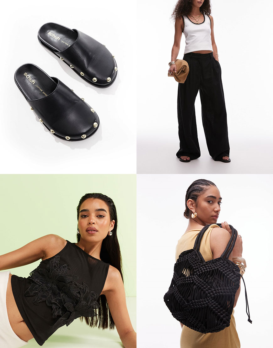 An Outfit Including Clog Mule Sandals