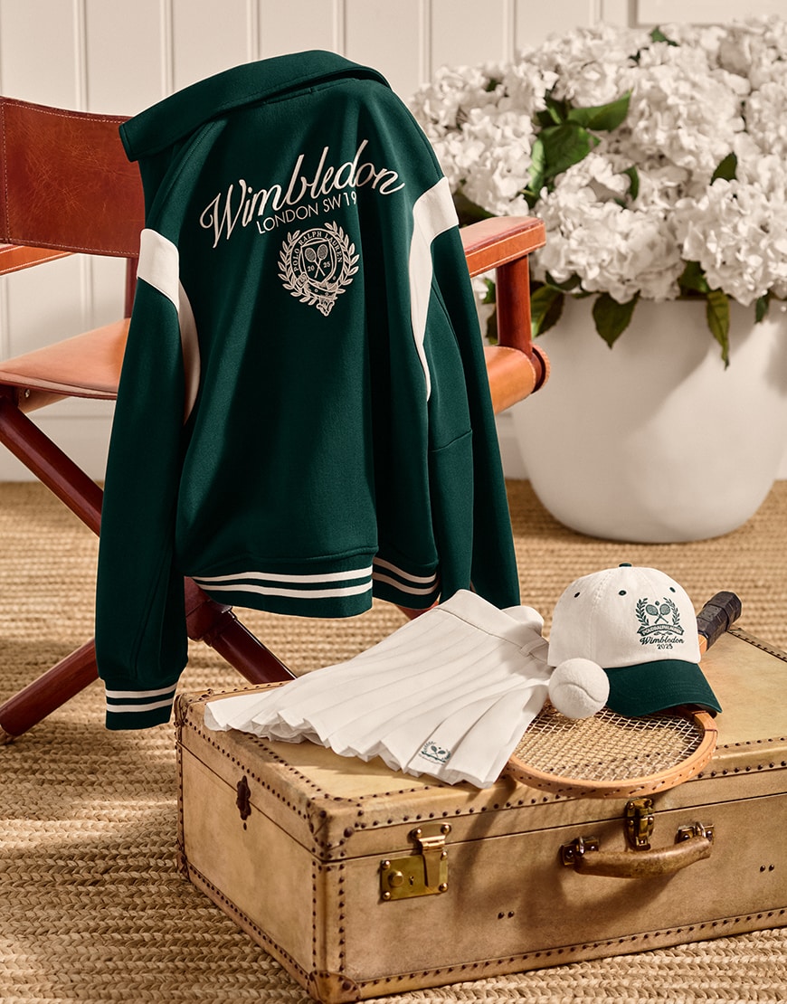 A jacket from the Polo Ralph Lauren x Wimbledon collection