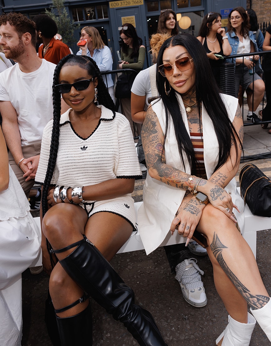 Sugababes' Keisha and Mutya at the Adidas x ASOS show | ASOS Style Feed
