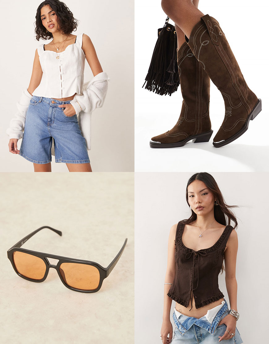 An Outfit With Denim Jorts