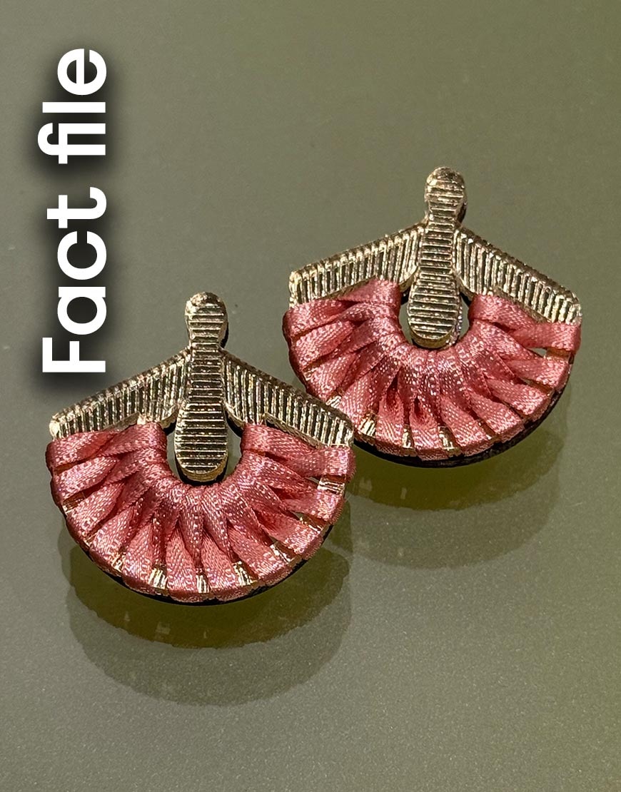 BYGA pink woven earrings | ASOS Style Feed