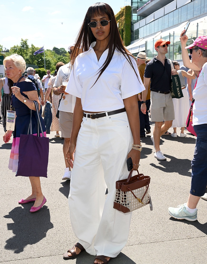 Sabrina Elba at Wimbledon 2025 | ASOS Style Feed