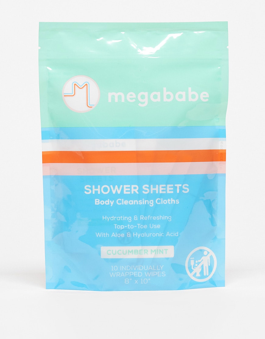 Megababe Cucumber Mint Shower Sheets | ASOS Style Feed
