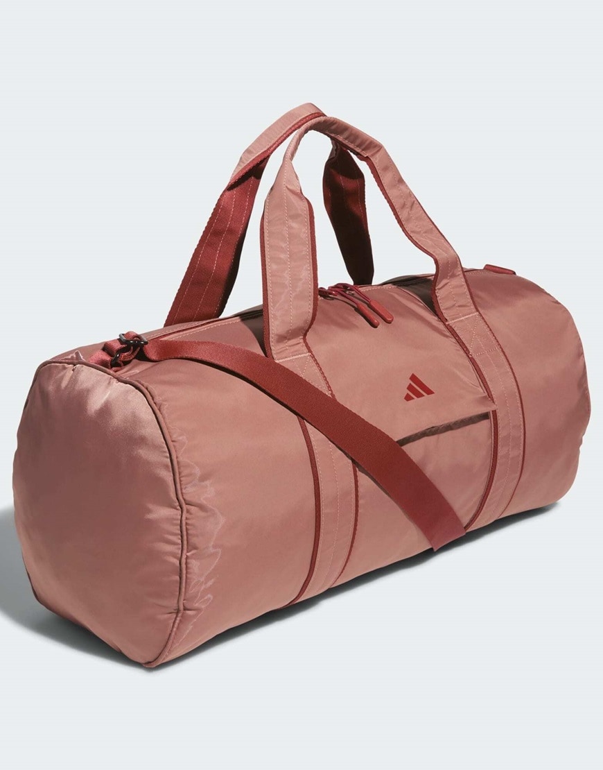 Adidas mauve duffel bag