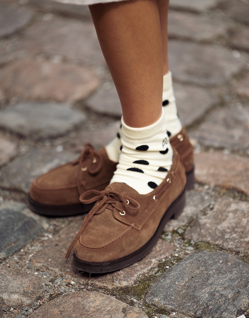 Boat shoes and polka dot socks | ASOS Style Feed