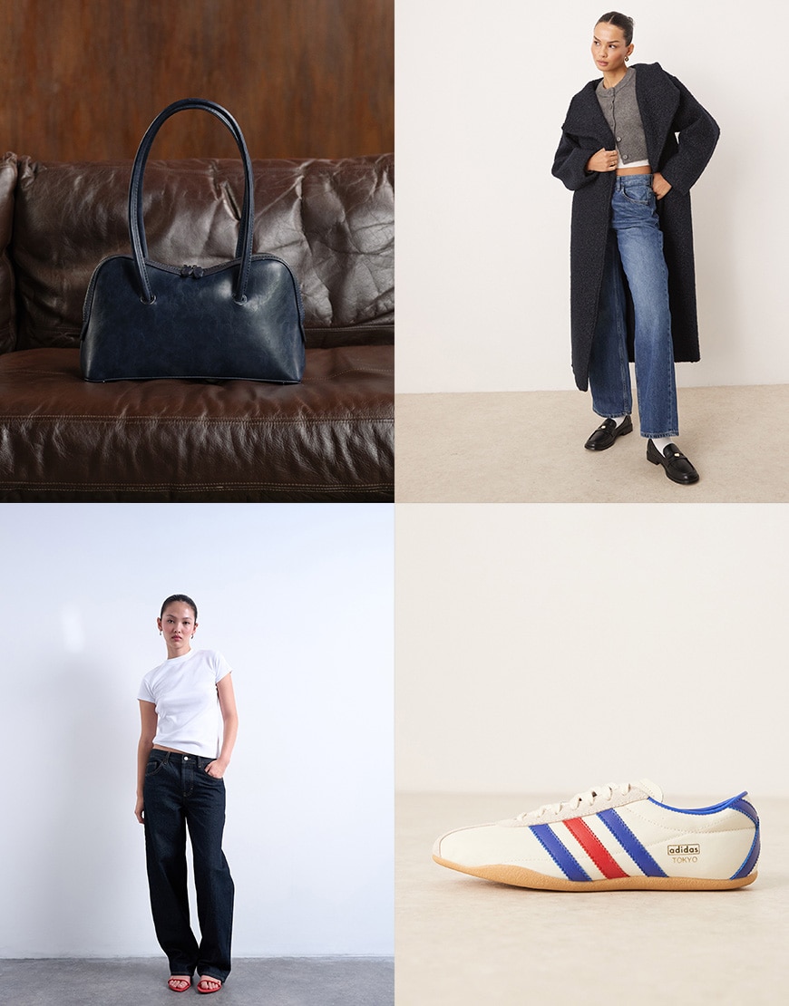Collage of ASOS navy items | ASOS Style Feed