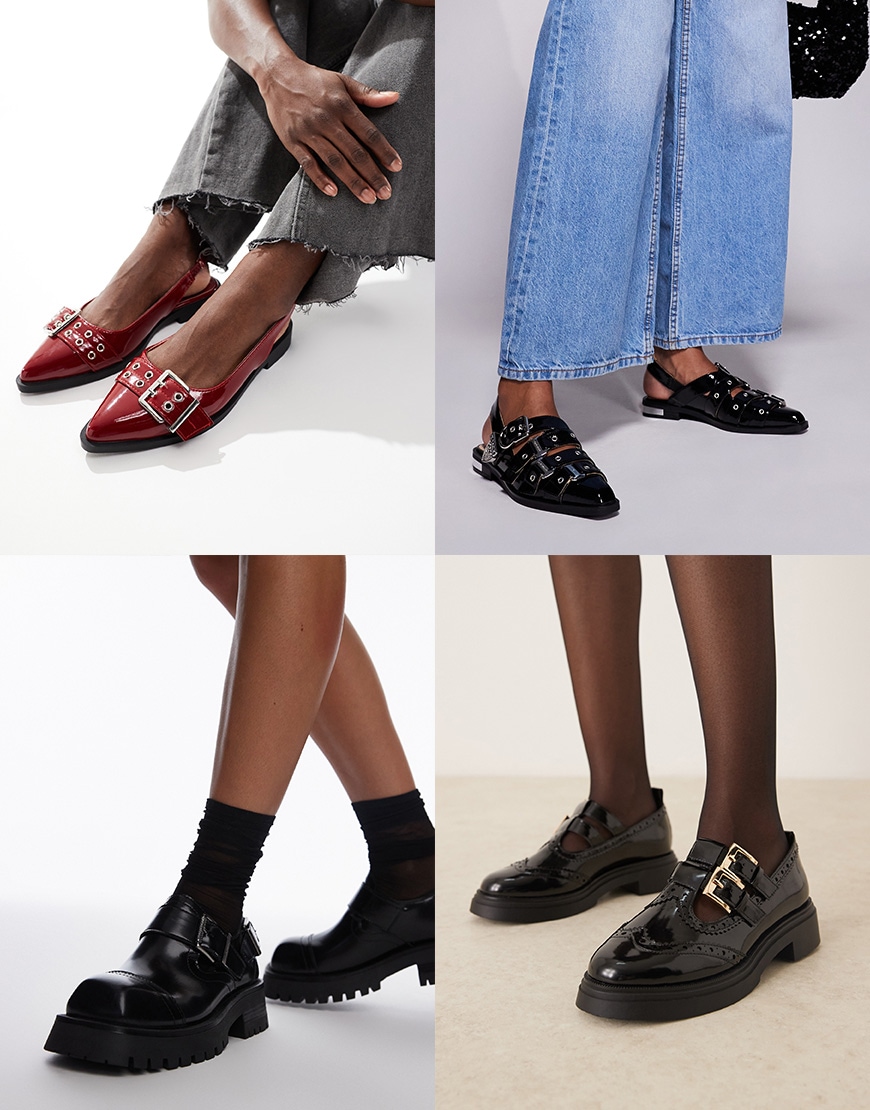 Women's buckled shoes | ASOS Style Feed