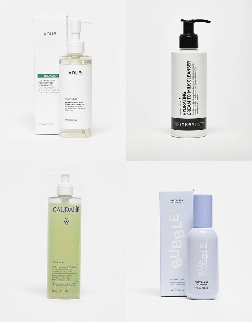 Cleanser bottles