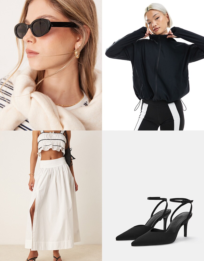 Collage of woman wearing ASOS | ASOS Style Feed