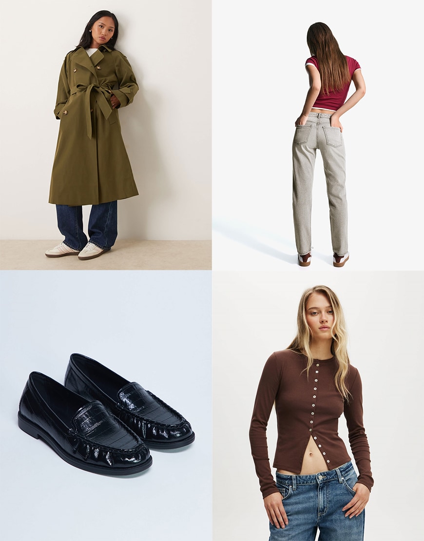 Collage of models wearing ASOS clothes