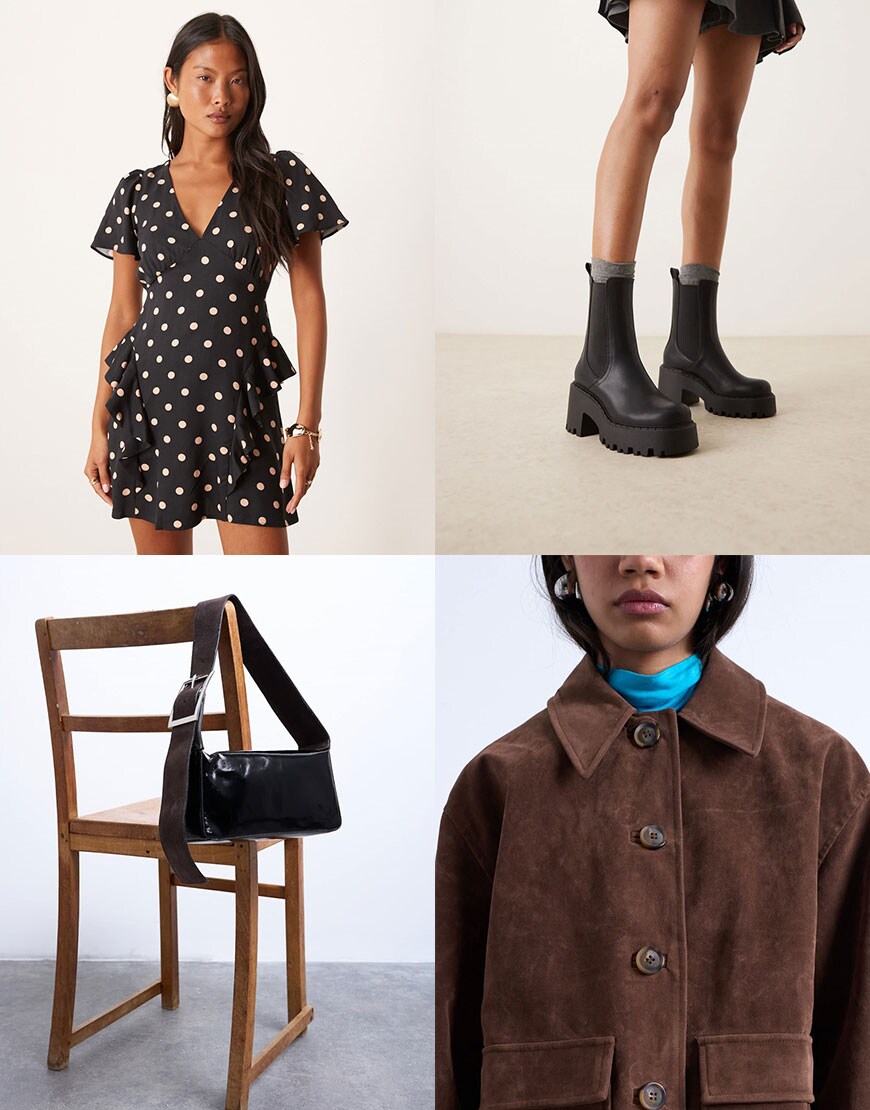 Dresses with Chelsea Boots