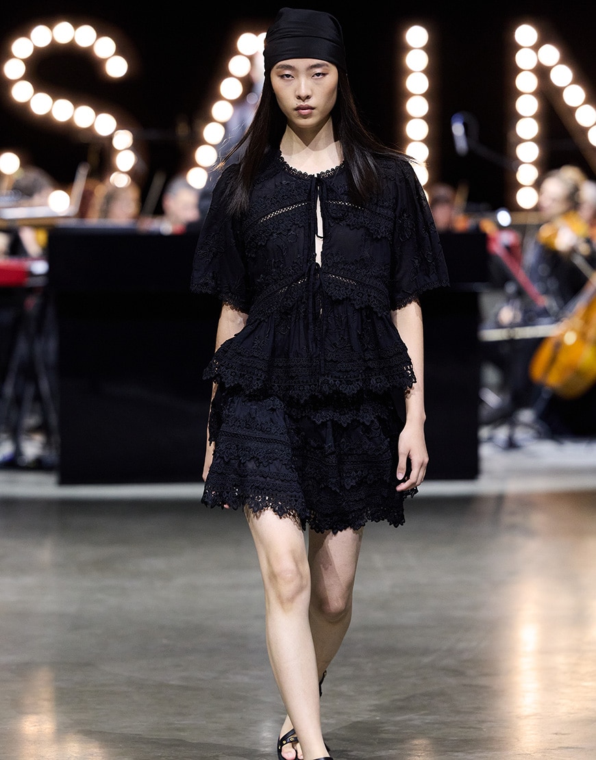 Woman wearing AllSaints | ASOS Style Feed