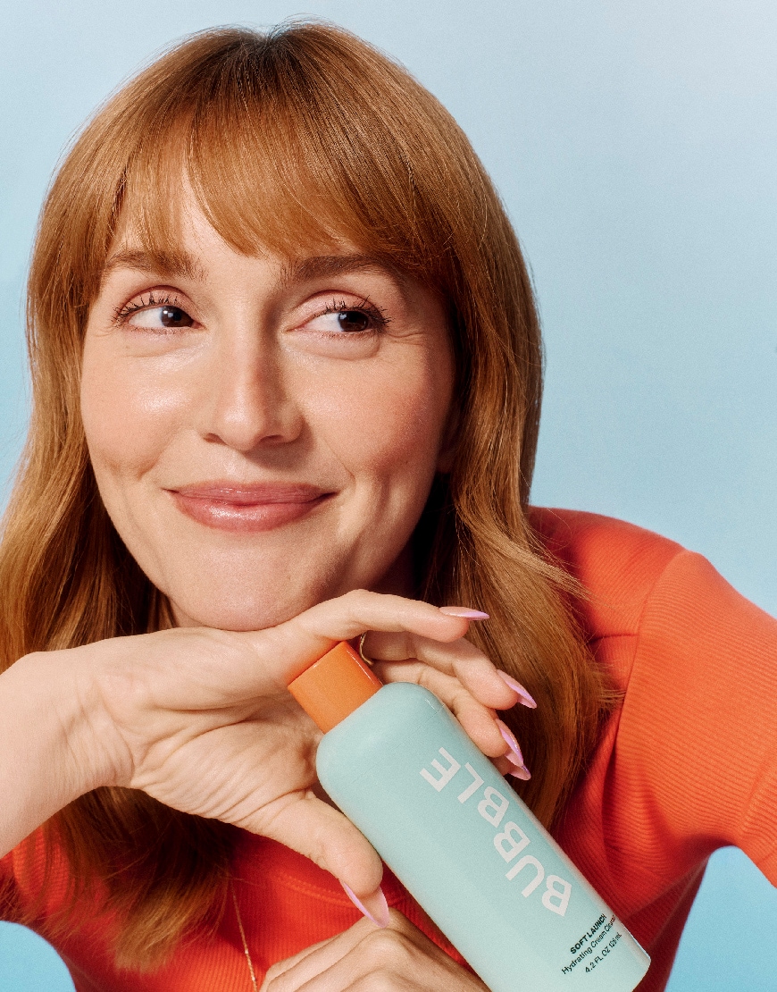 Leighton Meester wears Bubble Skincare | ASOS Style Feed