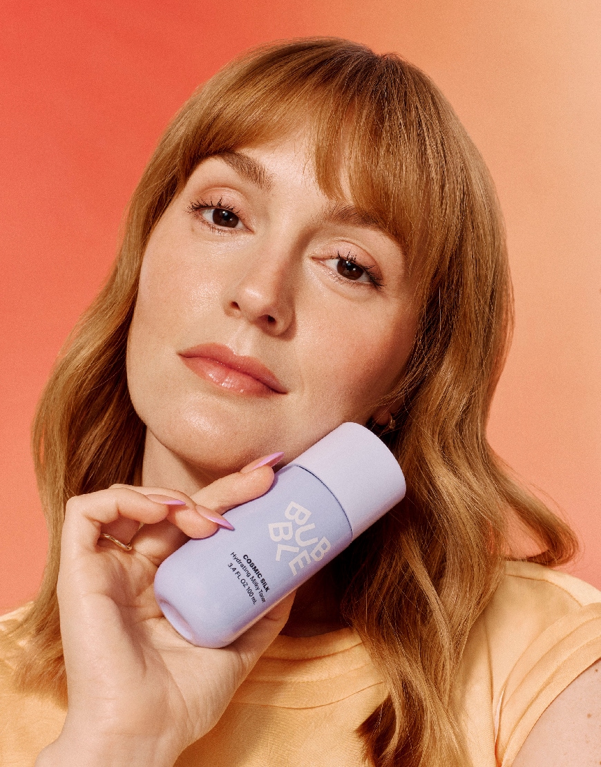 Leighton Meester wears Bubble Skincare | ASOS Style Feed