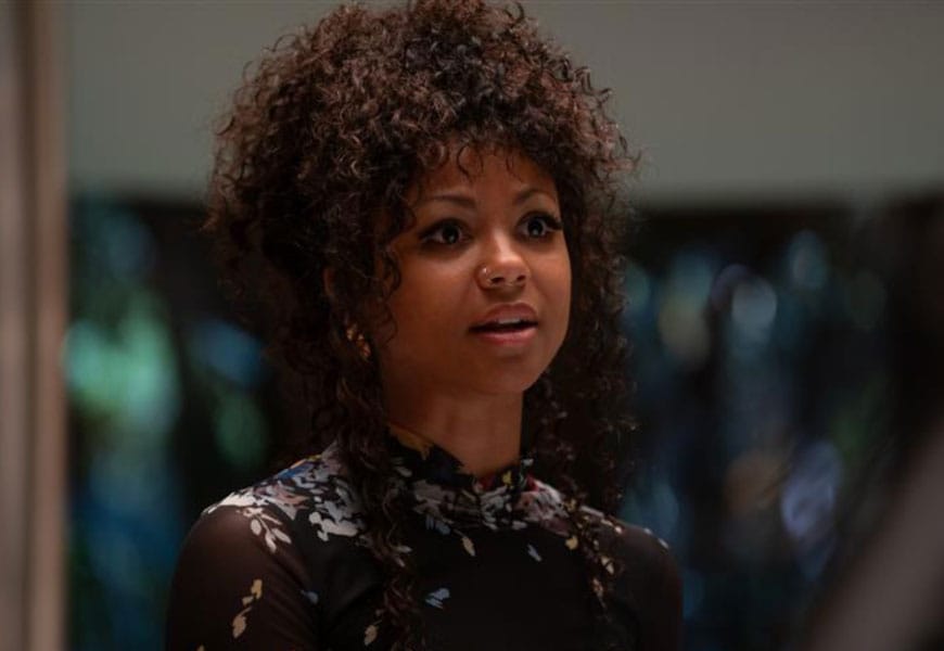 Myha'la as Tisha in Swiped.