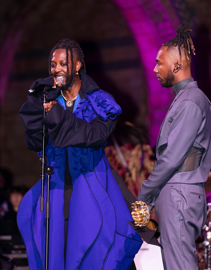 Ibrahim Kamara and Jide Adetunji