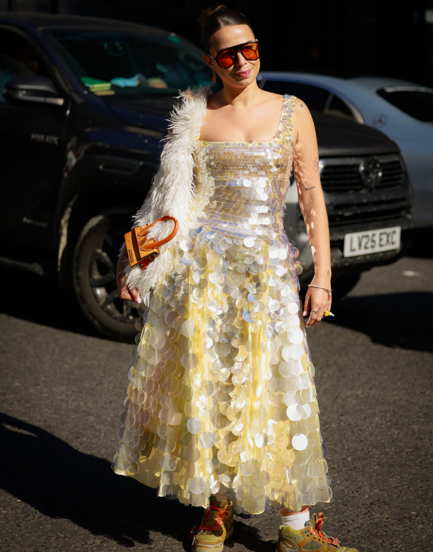 Collage of street style at LFW | ASOS Style Feed