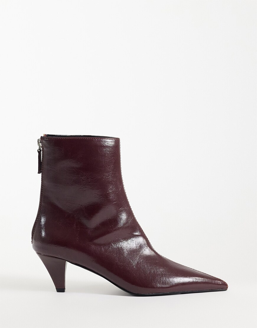 Berry boots| ASOS Style Feed