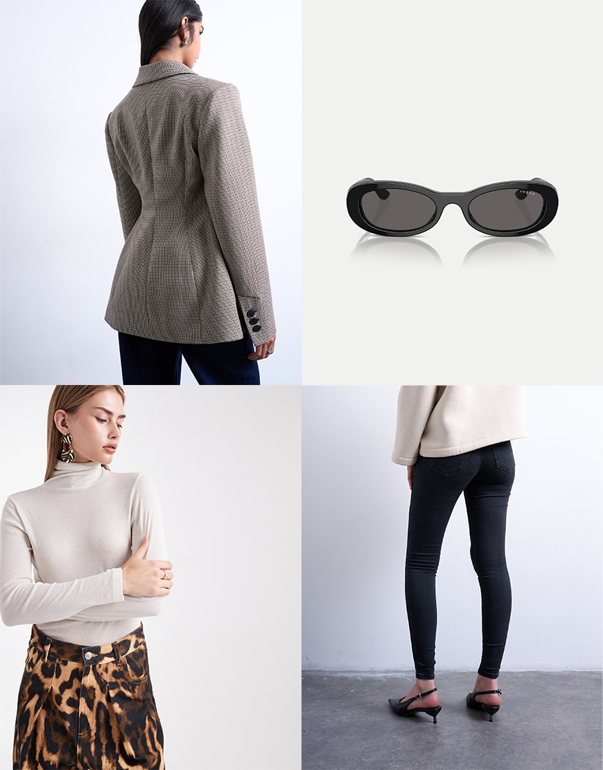 Collage of ASOS clothing
