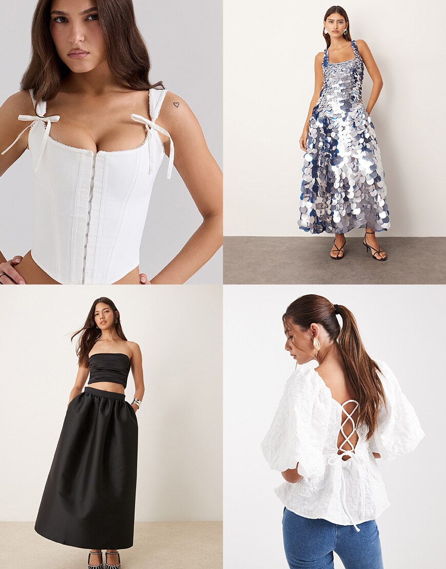 Collage of woman wearing ASOS | ASOS Style Feed