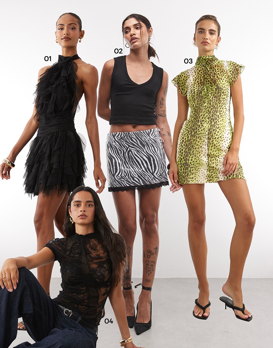 Collage of woman wearing ASOS | ASOS Style Feed