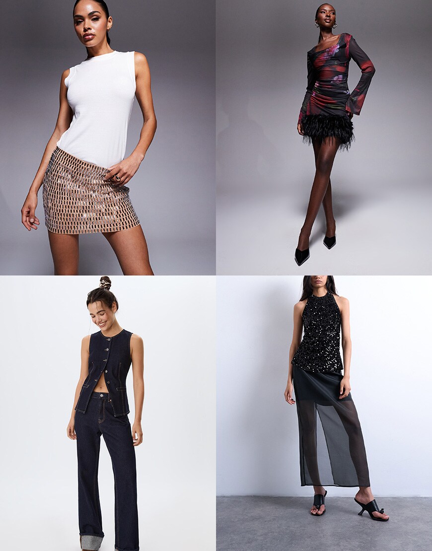 Collage of woman wearing ASOS | ASOS Style Feed