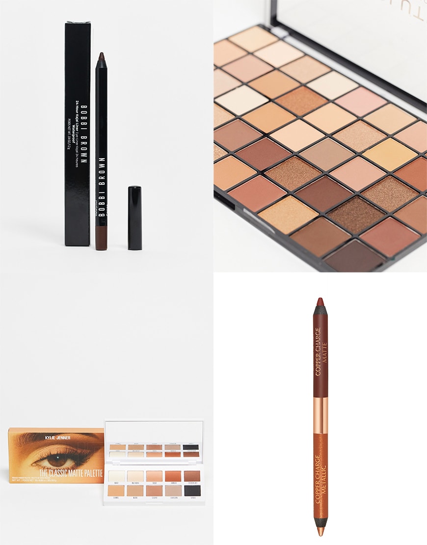 Collage of ASOS makeup