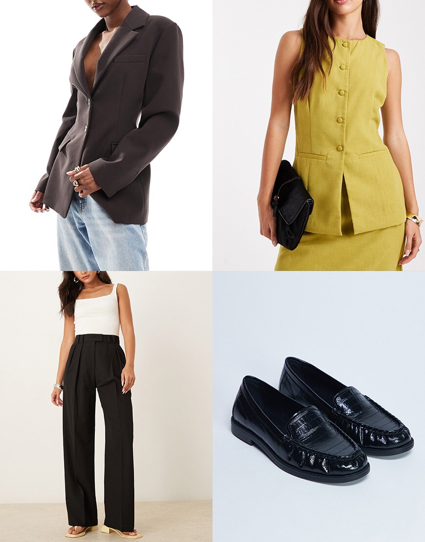 Collage of woman wearing ASOS | ASOS Style Feed