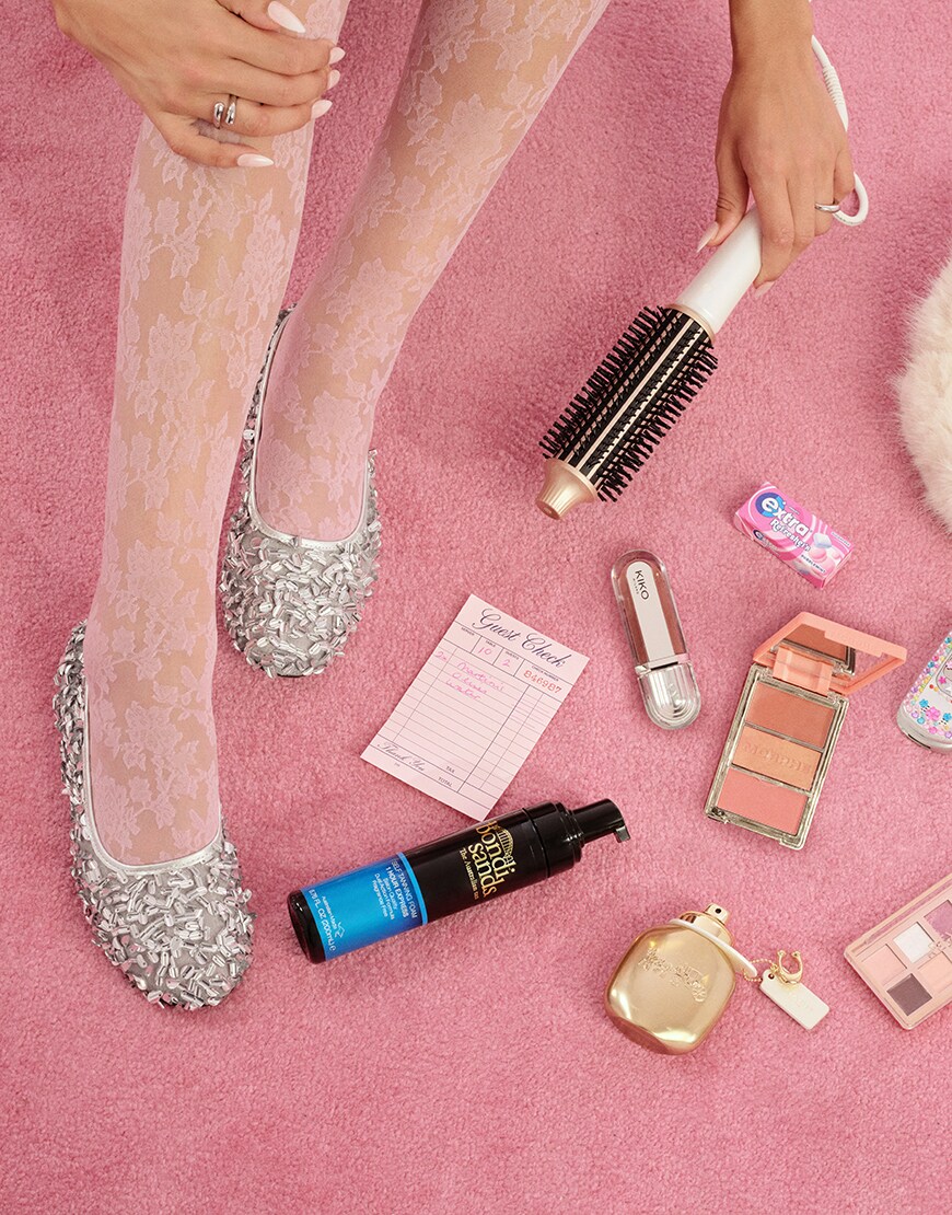 Woman getting ready with beauty products | ASOS Style Feed