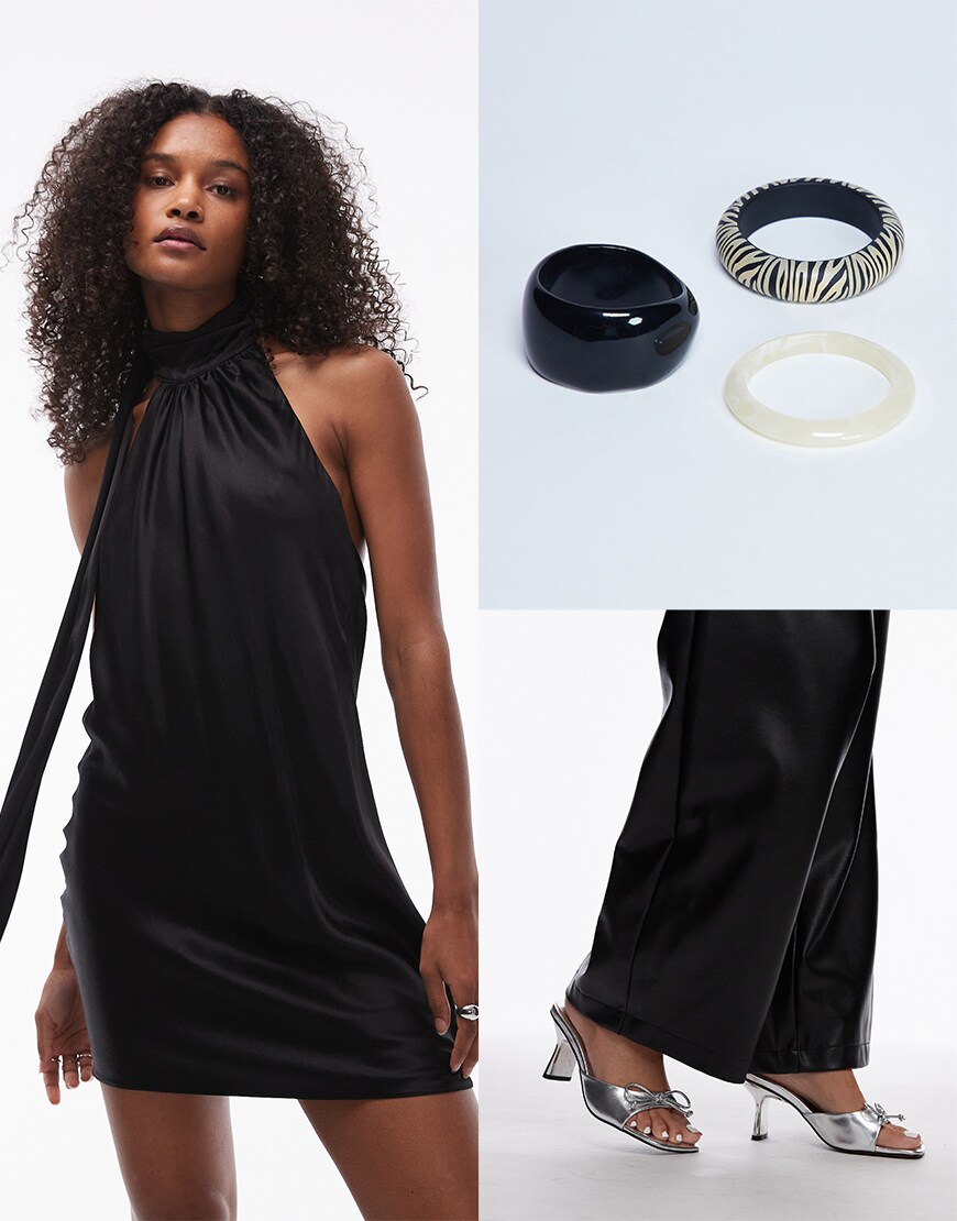 Collage of ASOS clothes