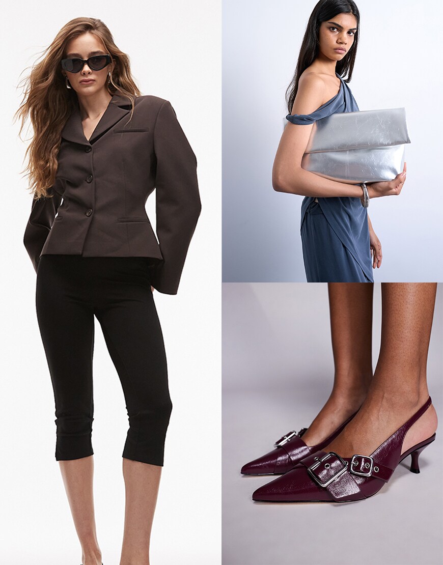 Collage of ASOS clothes