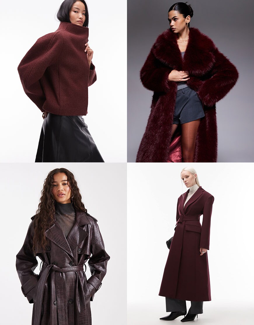 Burgundy Coats